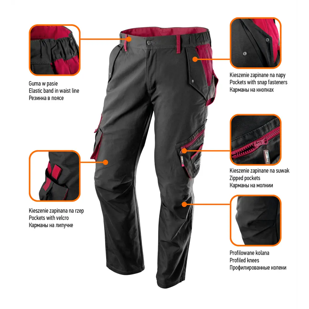 Брюки рабочие женские Neo, размер M Neò Woman Line STLM-2015468 - Вид №7