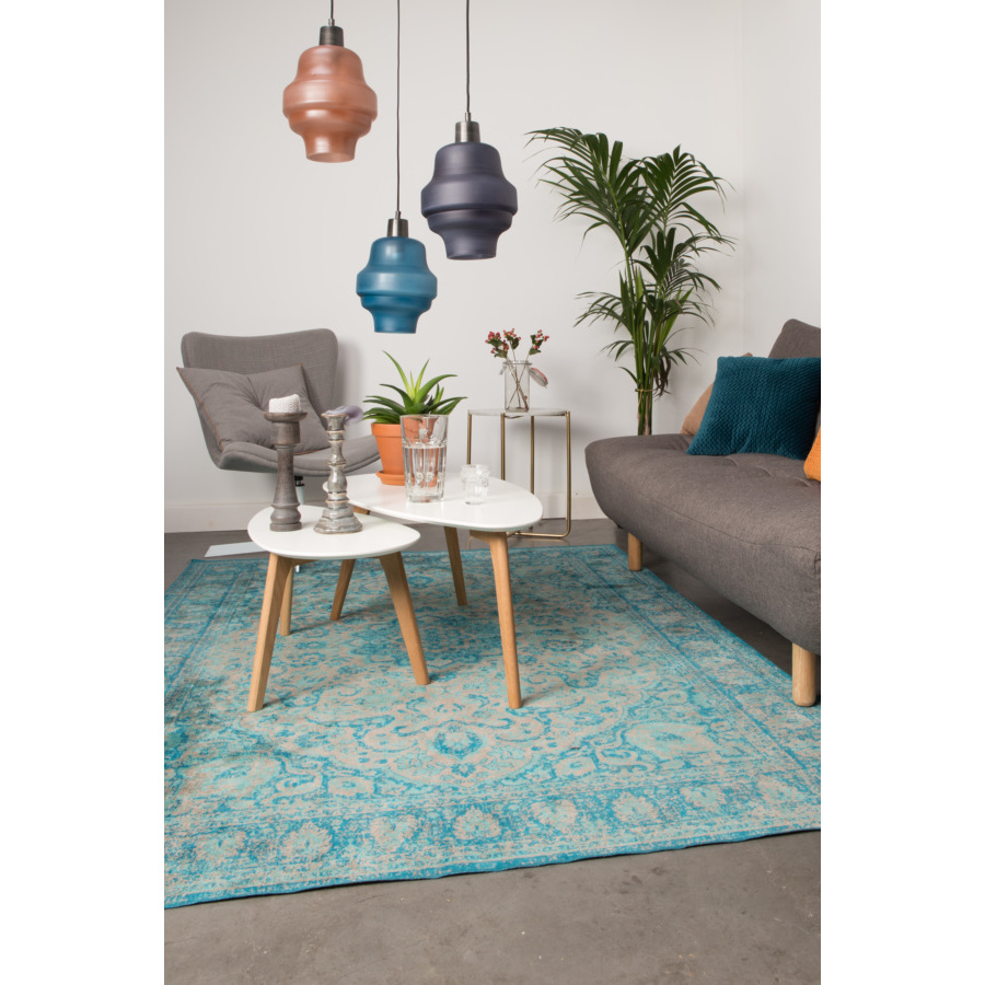 Ковер Chi 160x230 синий White Label Living 6000079 - Вид №5