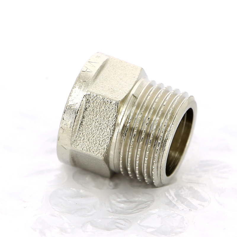 Переходник НВ никелированный TIEMME 1/2"x3/8" 1500415 - Вид №3