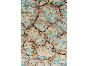 Прямоугольный шерстяной ковер