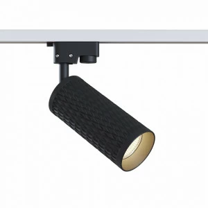 Трековый светильник черный TR011-GU10 TECHNICAL SINGLE PHASE TRACK SYSTEM 00-3956226 Черный