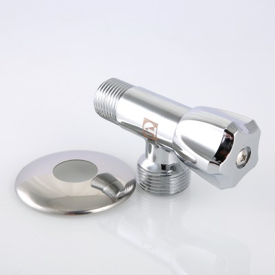 VT.240.N.0405 Вентиль угловой для подключения бытовой техники Valtec 1/2" х 3/4"  - Вид №5