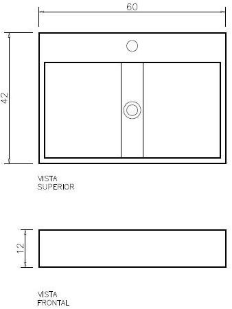 2510288 Накладная раковина на столешницу  овальная Vallvé Stripe - Вид №2