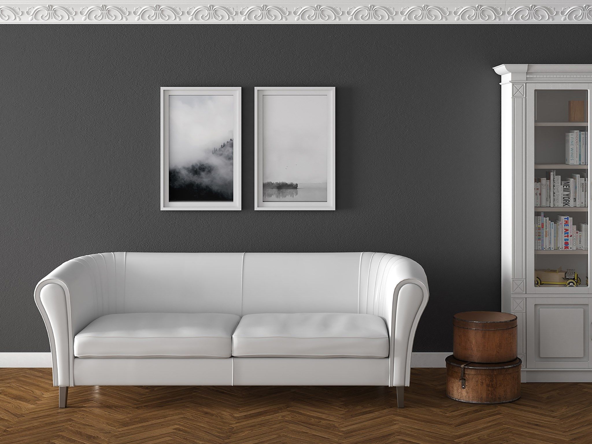 2-местный кожаный диван ESTEL GROUP Antoni ARCH-00012435 - Вид №1