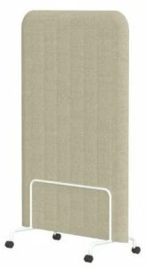 Grado Design Отдельностоящая офисная перегородка из ткани на колесиках