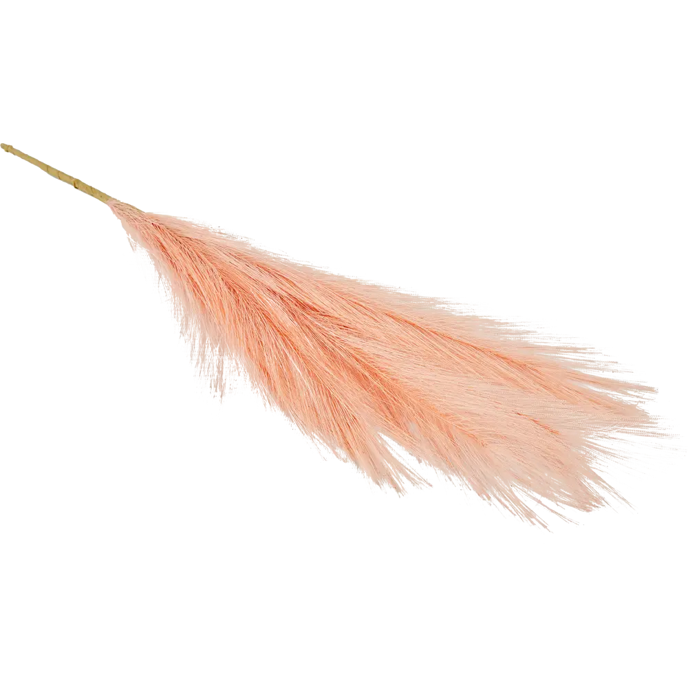 Декоративная ветка Пампасная трава 5x5x55 см полиэстер цвет розовый 87762924 STLM-2003327 Santreyd 
