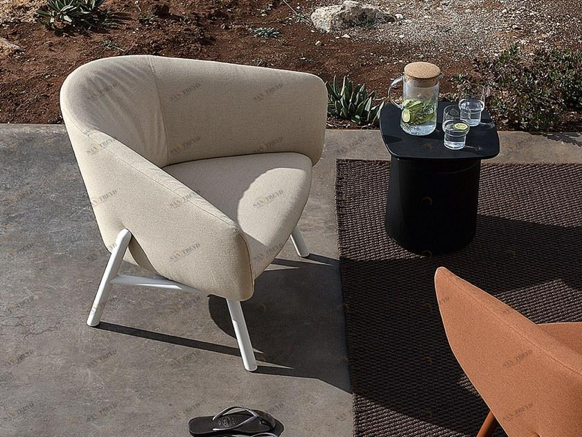 Kristalia Садовое кресло Sunbrella® с подлокотниками Tuile sun-id-1415262