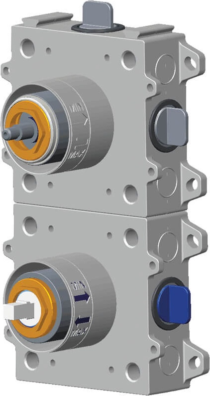 Смеситель для душа скрытого монтажа / DSA3000 (квадратный) Creavit Dsa3000 (kare) - Вид №1