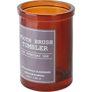 Стакан Vidage Fiole для зубных щеток из стекла, коричневый 87506908