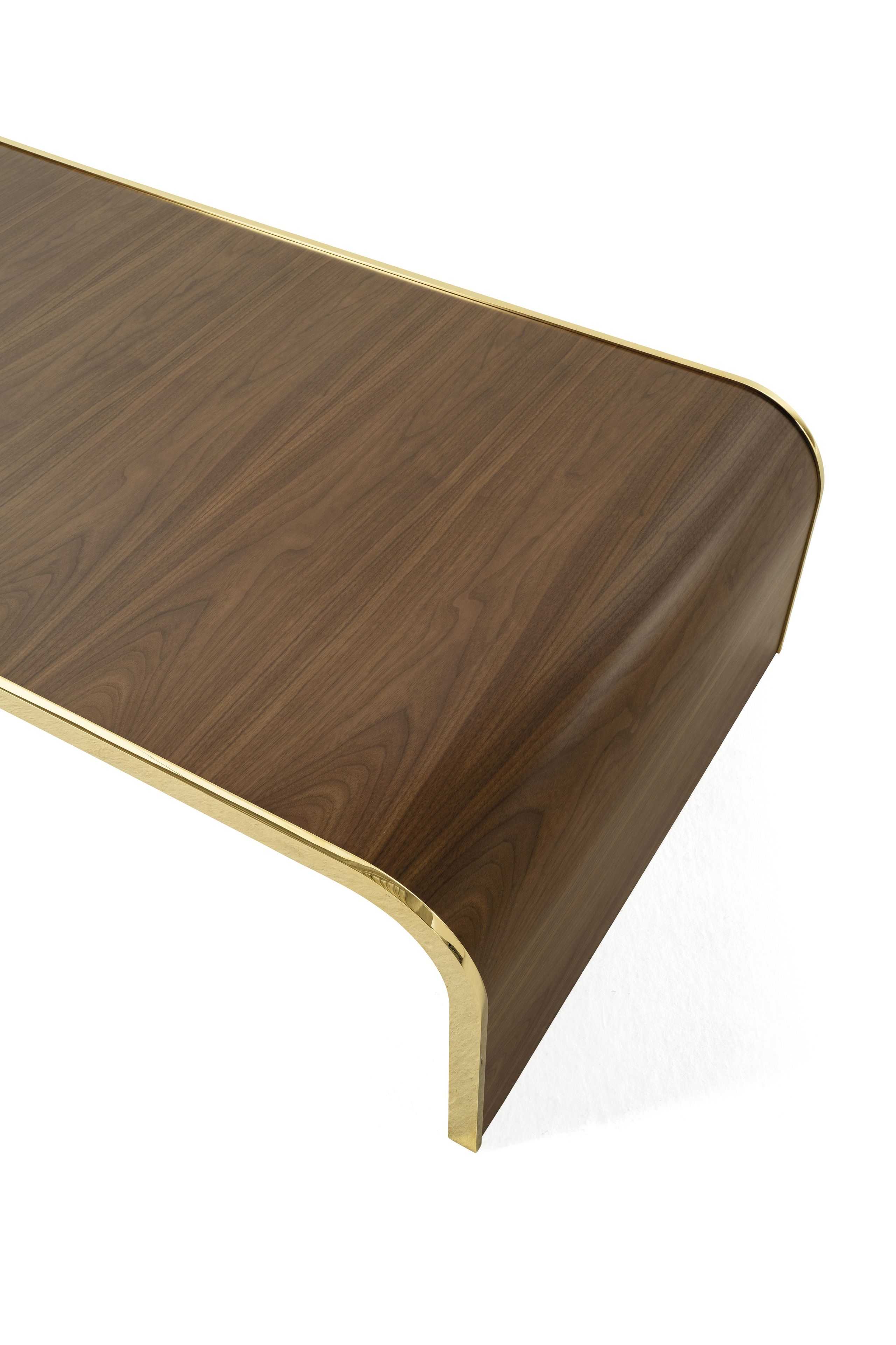 Низкий прямоугольный журнальный столик из фанеры ETRO Home Interiors Танжер ARCH-00081530 - Вид №3