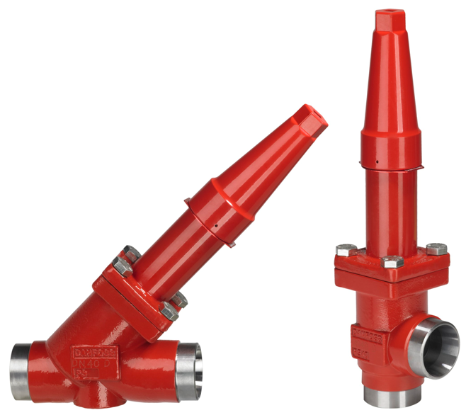 Danfoss SVA-L — запорные клапаны с удлиненным штоком SVA-L 20 A ANG H-WHEEL Запорный клапан 148B5360 