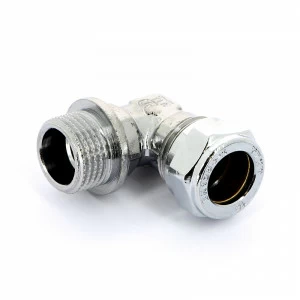 Угол обжим-Н хромированный TIEMME 15х1/2"