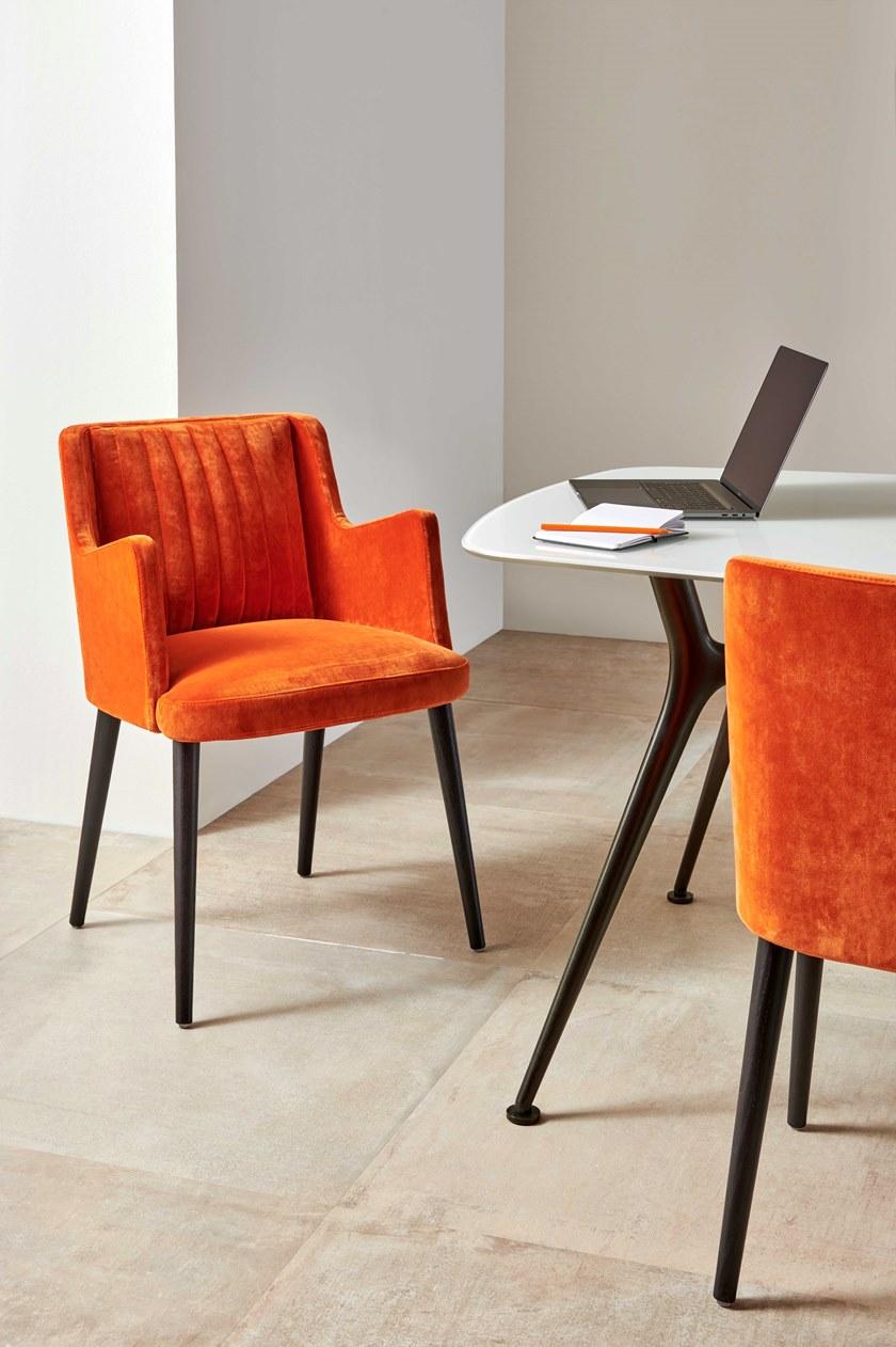 ESTEL GROUP Стул с обивкой и подлокотниками Embrasse sun-id-1413408 - Вид №1