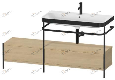 Hp4758 e/n/o/t Напольная раковина стоящая овальная Duravit Happy D.2 Plus