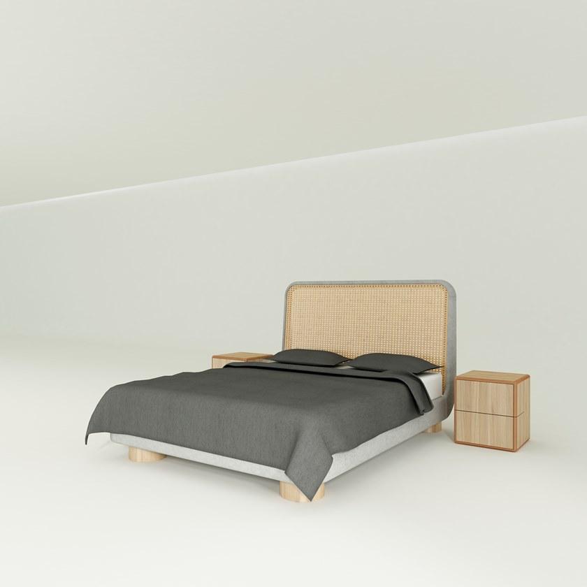 WUDA Двуспальная кровать из дерева Manao sun-id-1454675 - Вид №7