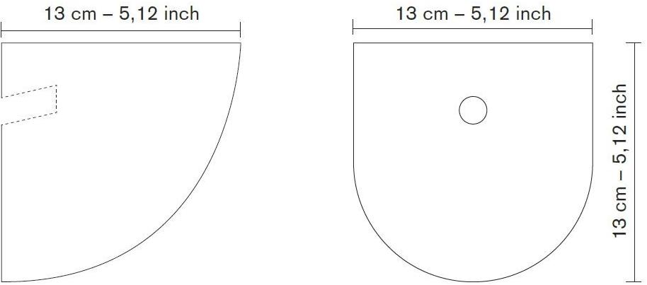 valerie_objects Полка из глины Segments V9018213w/v9018213b  - Вид №9