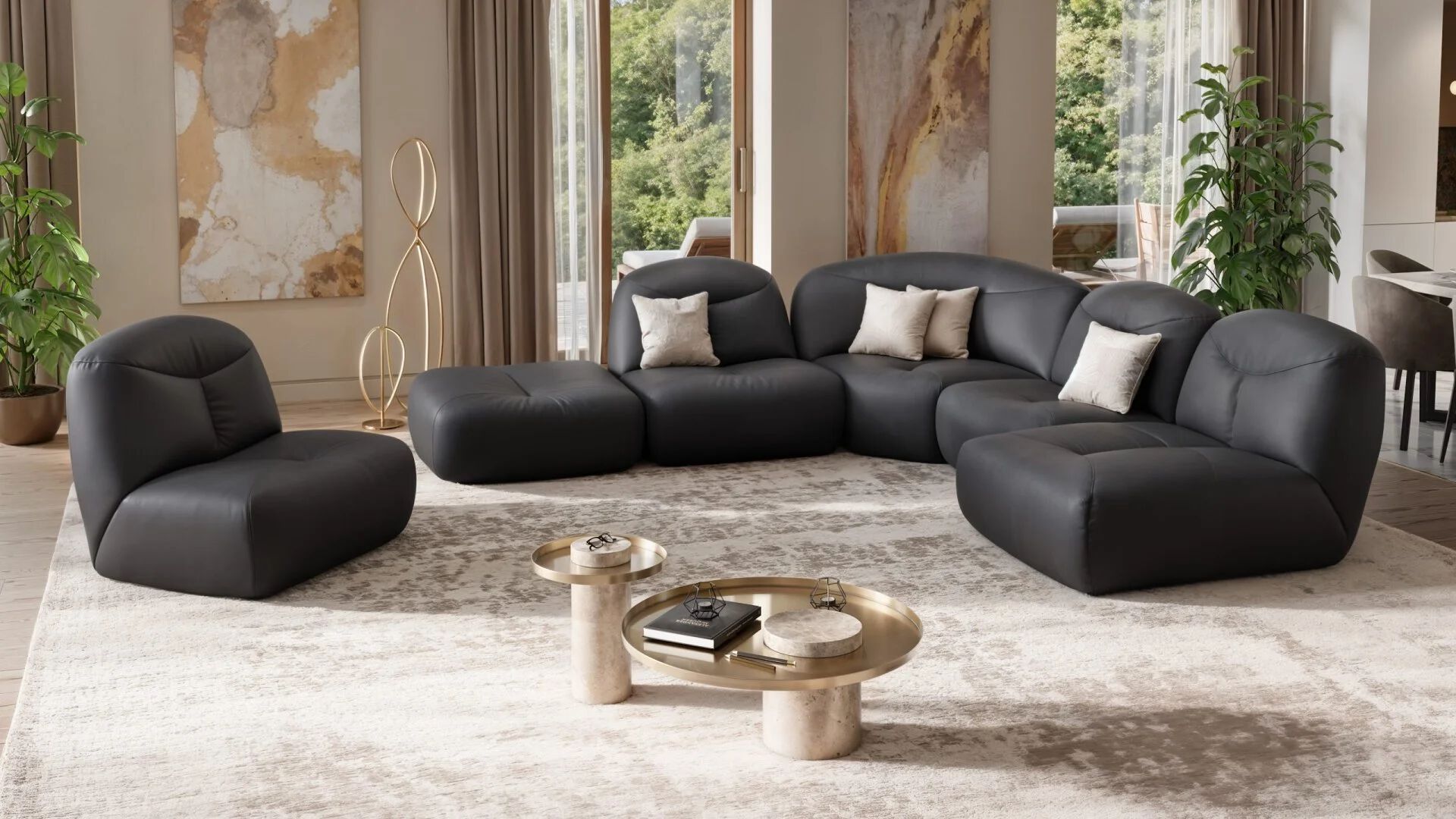 Кожаное кресло Sofanella Molise ARCH-00038228 - Вид №6