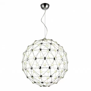 Подвесной светодиодный светильник Divinare 1610/02 SP-96 DIVINARE 1610 200206 Хром