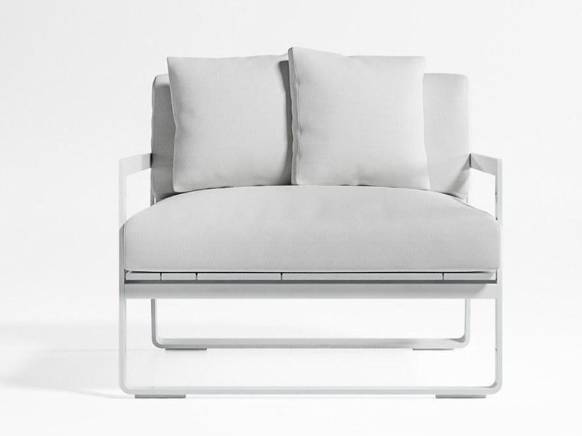 GANDIABLASCO Садовое кресло из алюминия Flat sun-id-1358530 - Вид №1