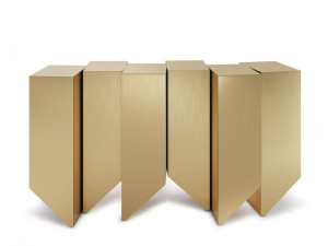 Латунная консоль