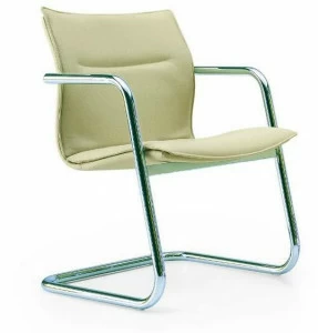 Quinti Sedute Консольное кожаное кресло с подлокотниками Maybe