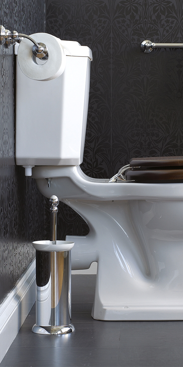 Traditional bathrooms Ершик для унитаза в стиле ретро P&R Pr6937.ag  - Вид №1