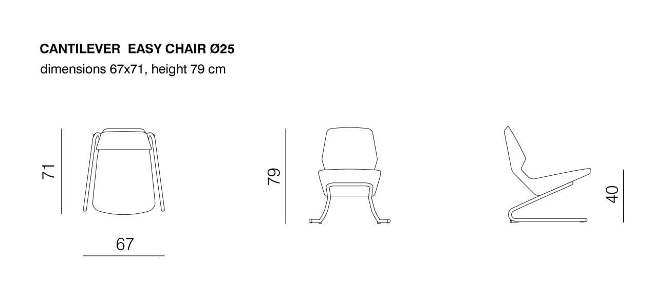 Ткань консольное кресло prostoria Oblique ARCH-00132218 - Вид №2