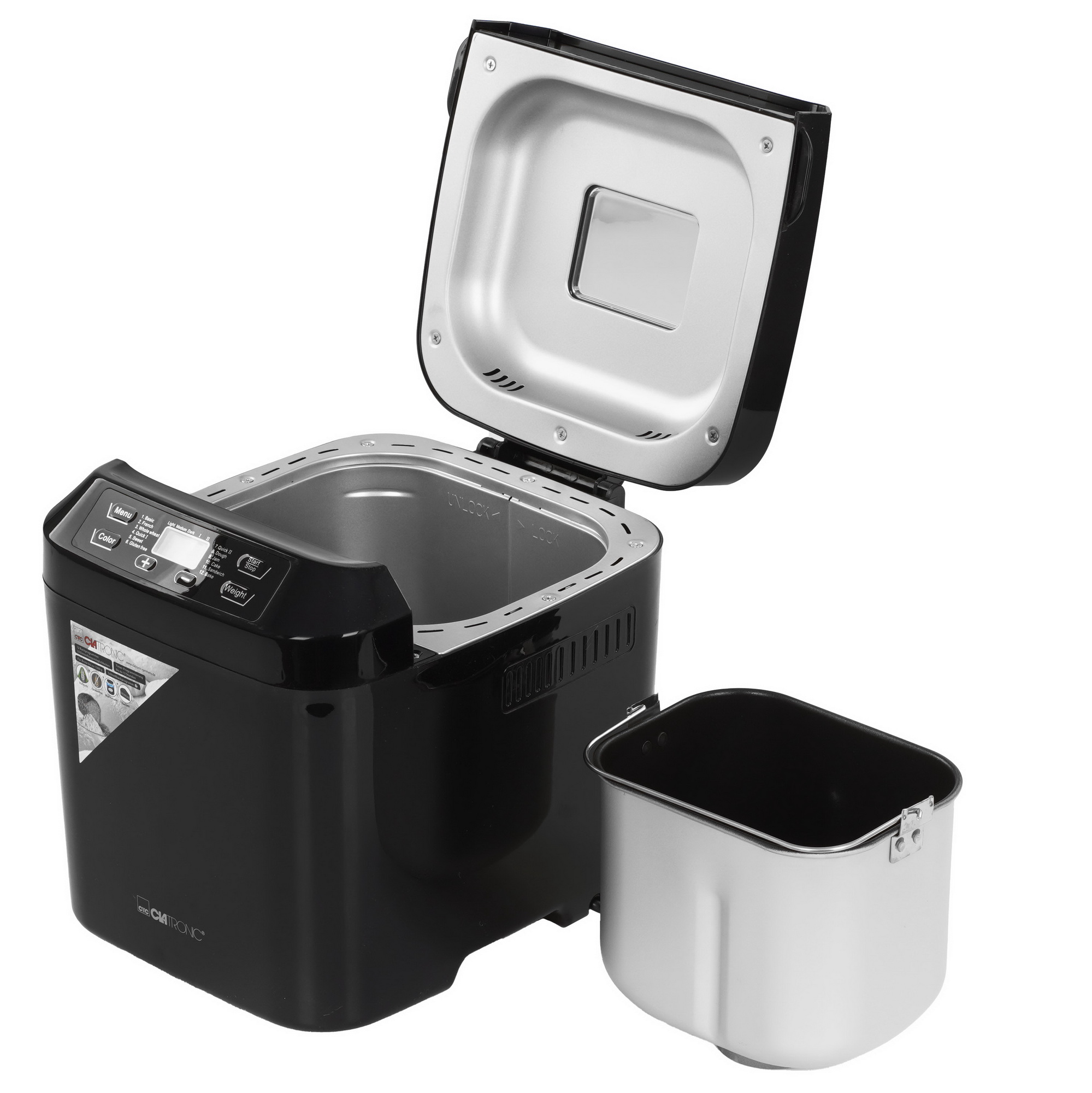 9908376 Хлебопечь CLATRONIC BBA 3774 черный STDN-0081084 - Вид №5