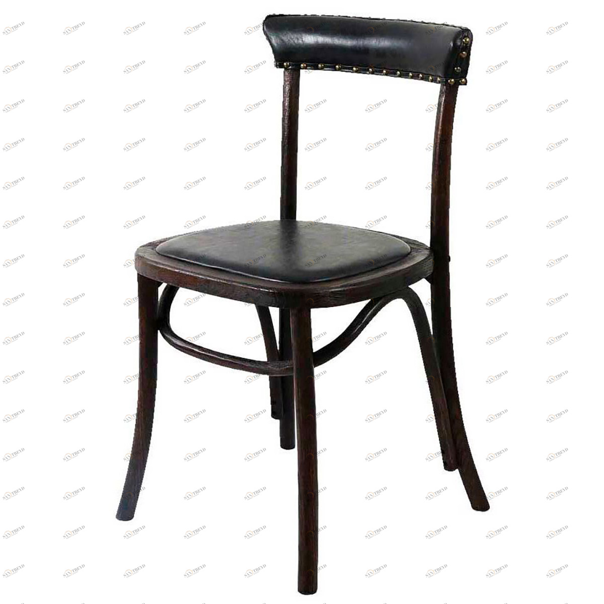 Стул Bent Leather РЕСТОРАЦИЯ BENT 096881 Черный 