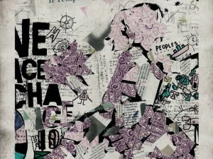 MOMENTI Авторский художественный принт Crazy home paintings Eb-002