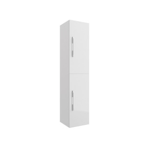 23227 SALGAR Колонна АЛЬЯНС 1600 2 дверная GLOSS WHITE 350 x 1600 x 349 мм Глянцевый белый