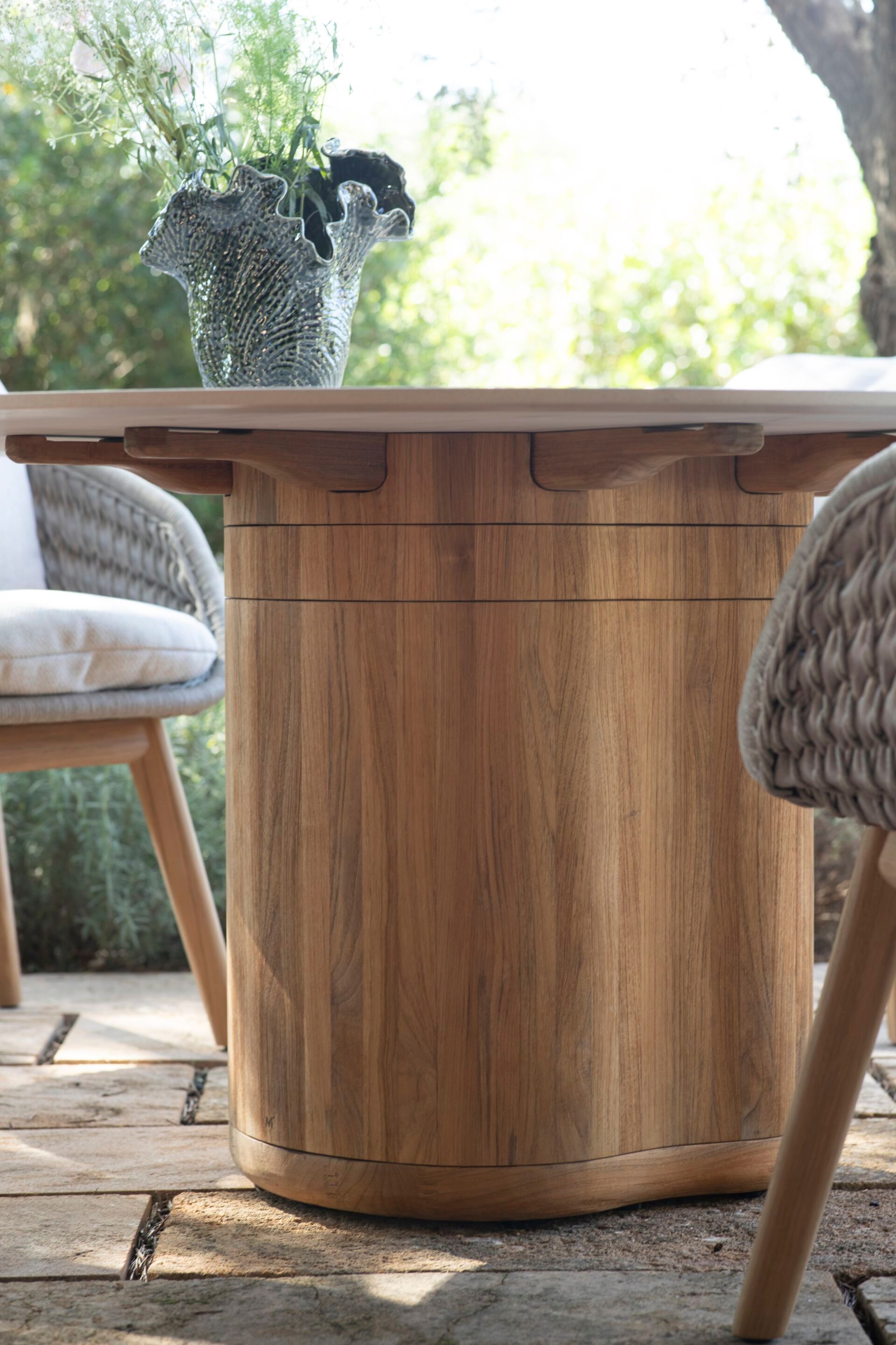 Обеденный стол из тикового дерева MANUTTI Ogado ARCH-00020250 - Вид №4