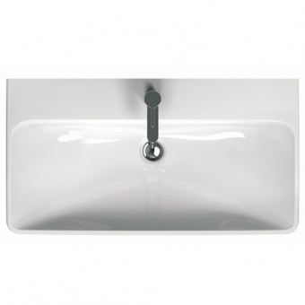 120590000 Подвесная раковина настенная прямоугольная Keramag  - Вид №5