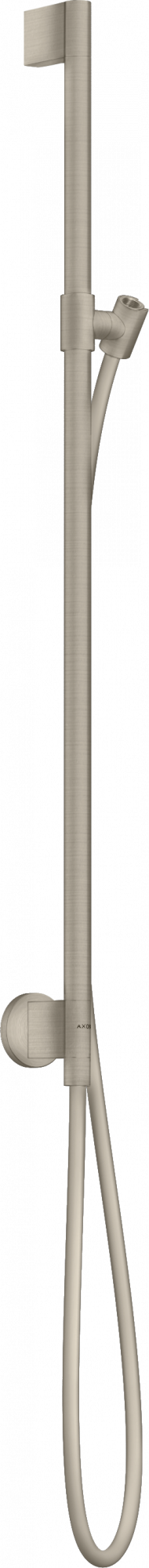 48792820 Душевая штанга с настенным подключением и душевым шлангом 1,60 м AXOR ONE