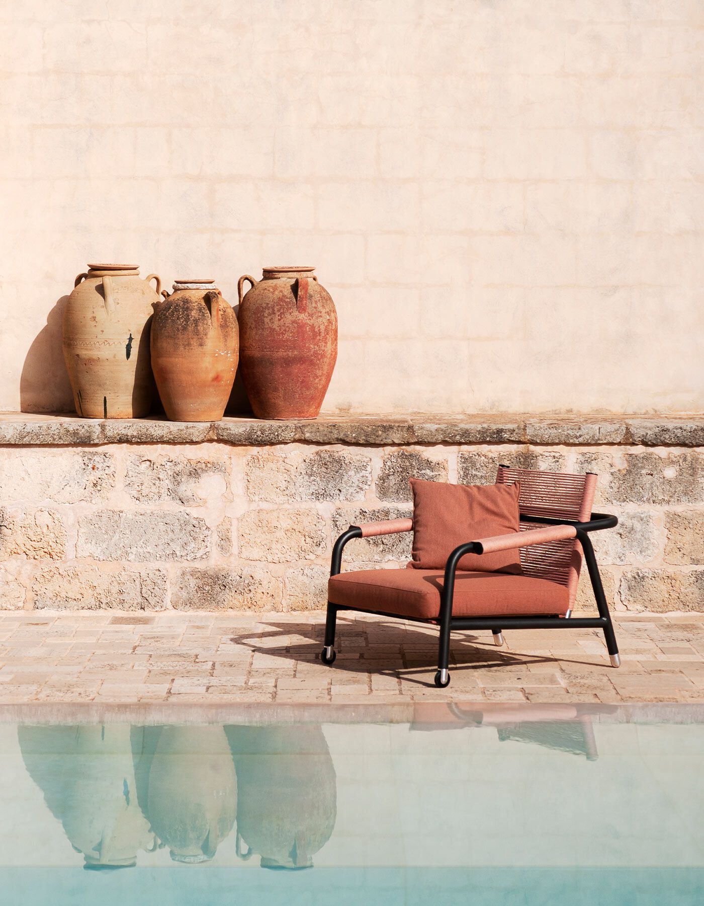 Тканевое садовое кресло с подлокотниками RODA Astra ARCH-00124402 - Вид №2