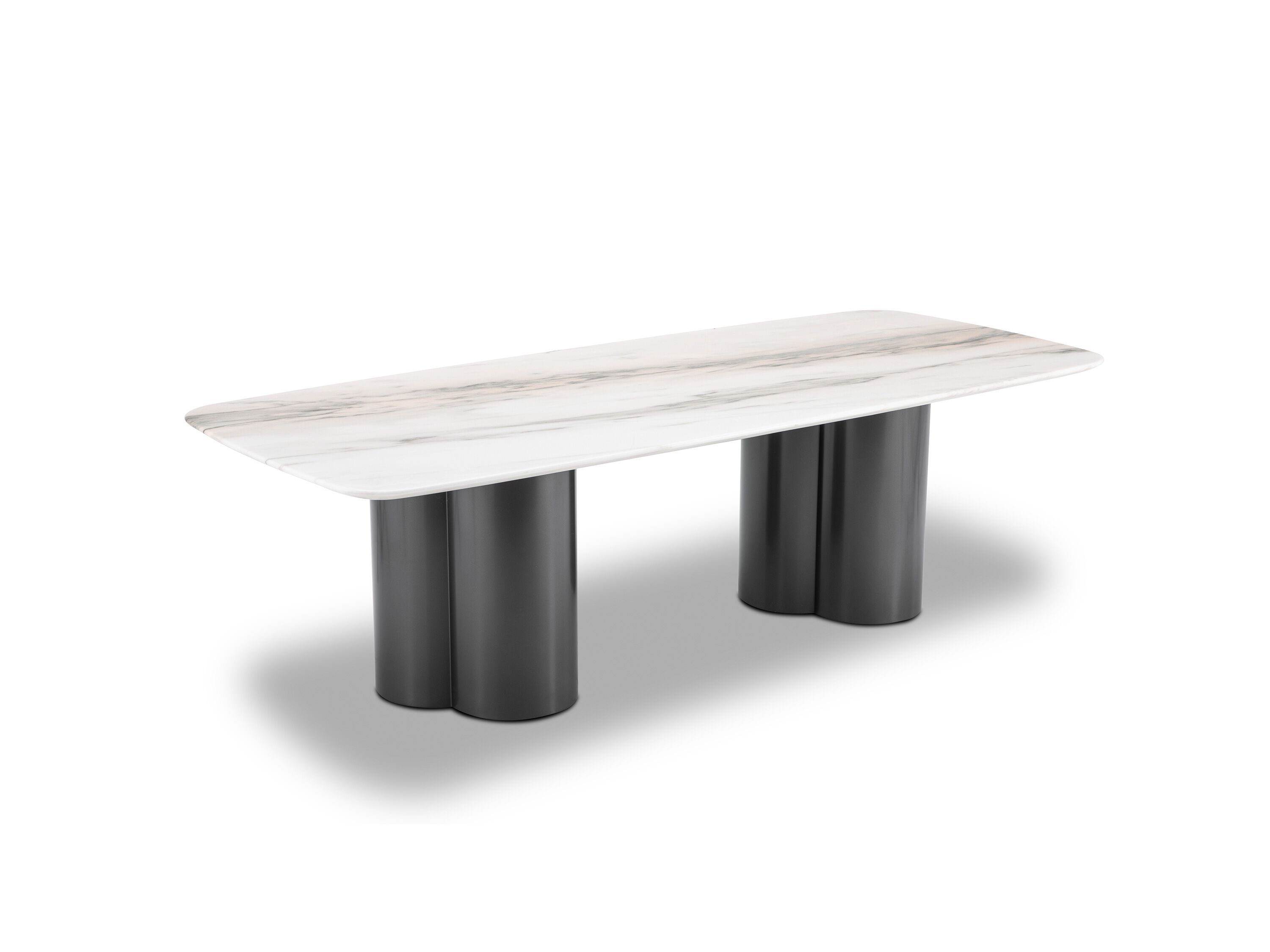 Прямоугольный обеденный стол из мрамора и нержавеющей стали CAMPO DE' FIORI AST841 ARCH-00130968 - Вид №1