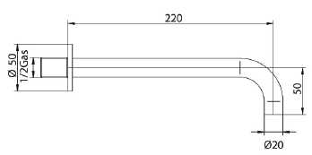 633420SN00 Излив Bandini Stel Santreyd  - Вид №1