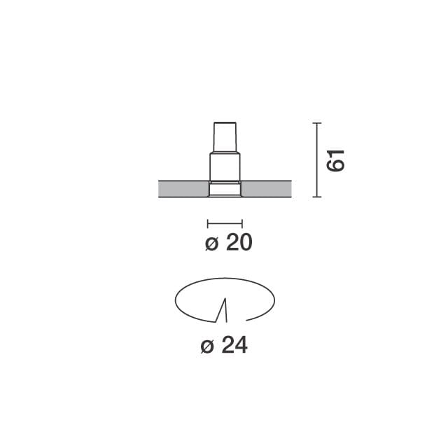 Утопленный светодиодный прожектор iGuzzini лазер ARCH-00112249 - Вид №2