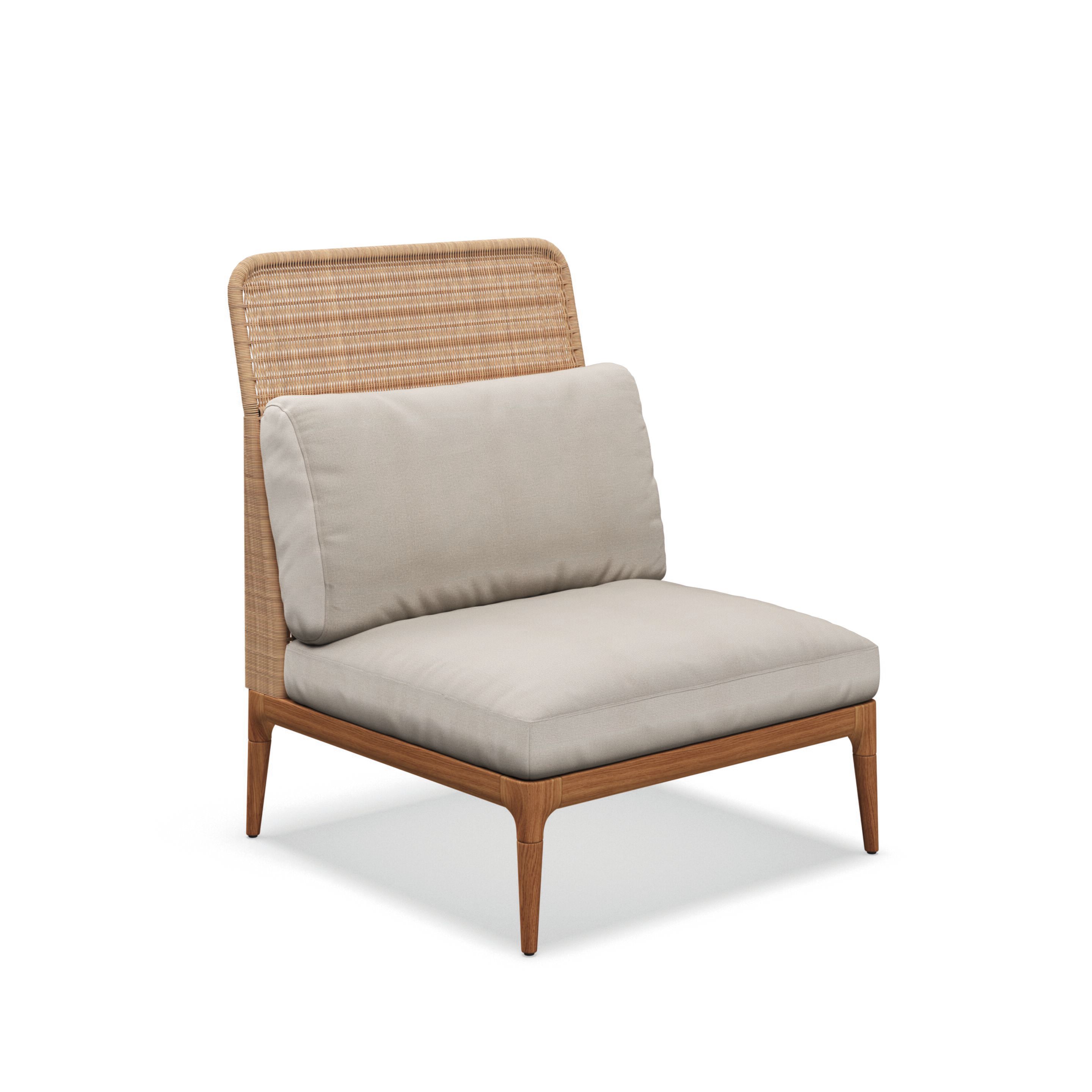 Плетеный и тканый модульный садовый диван Gloster ARCH-00081023 - Вид №11