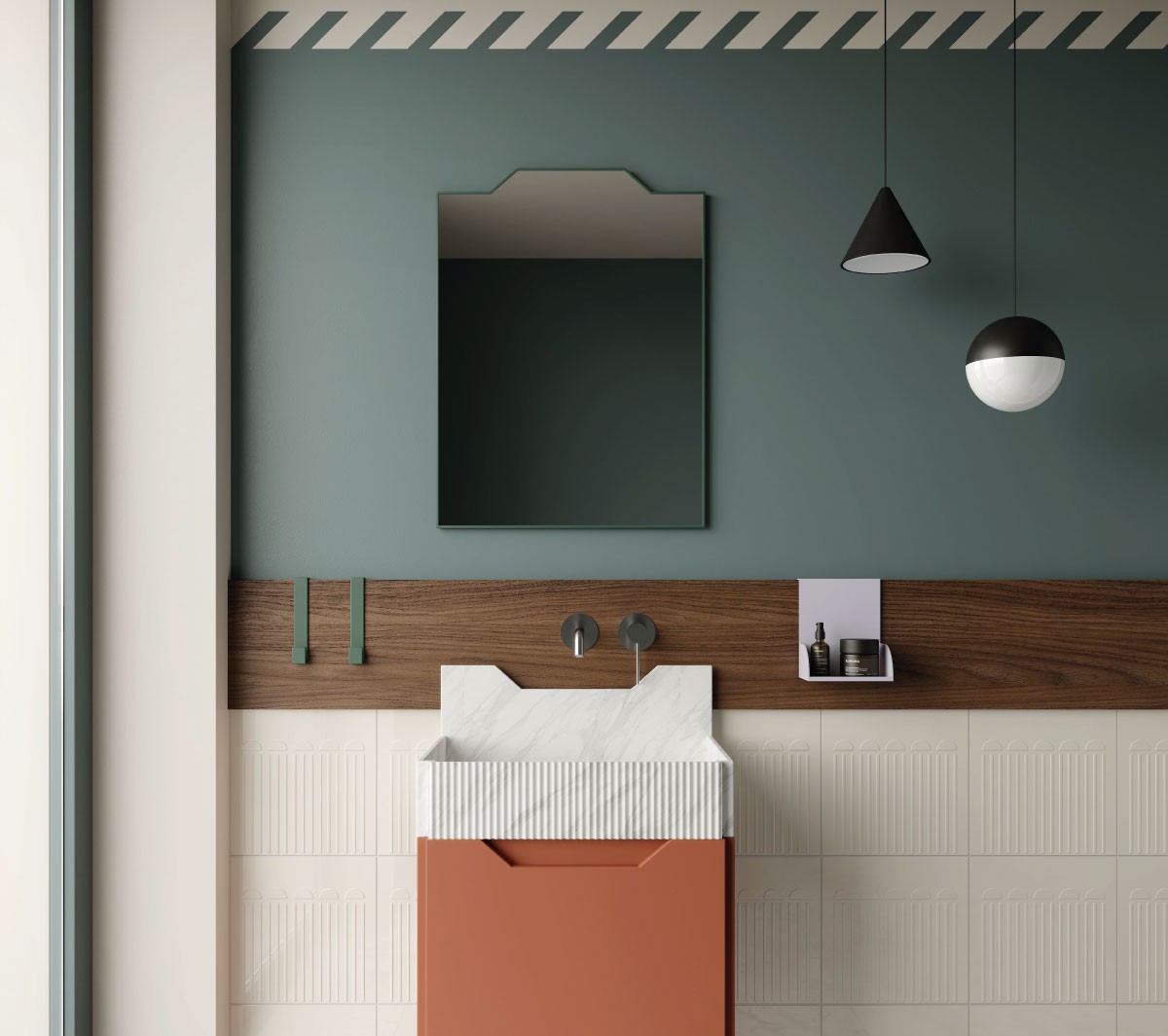 Ex.T FRIEZE Настенное зеркало EXFRIEZESPW/5020 - Вид №2