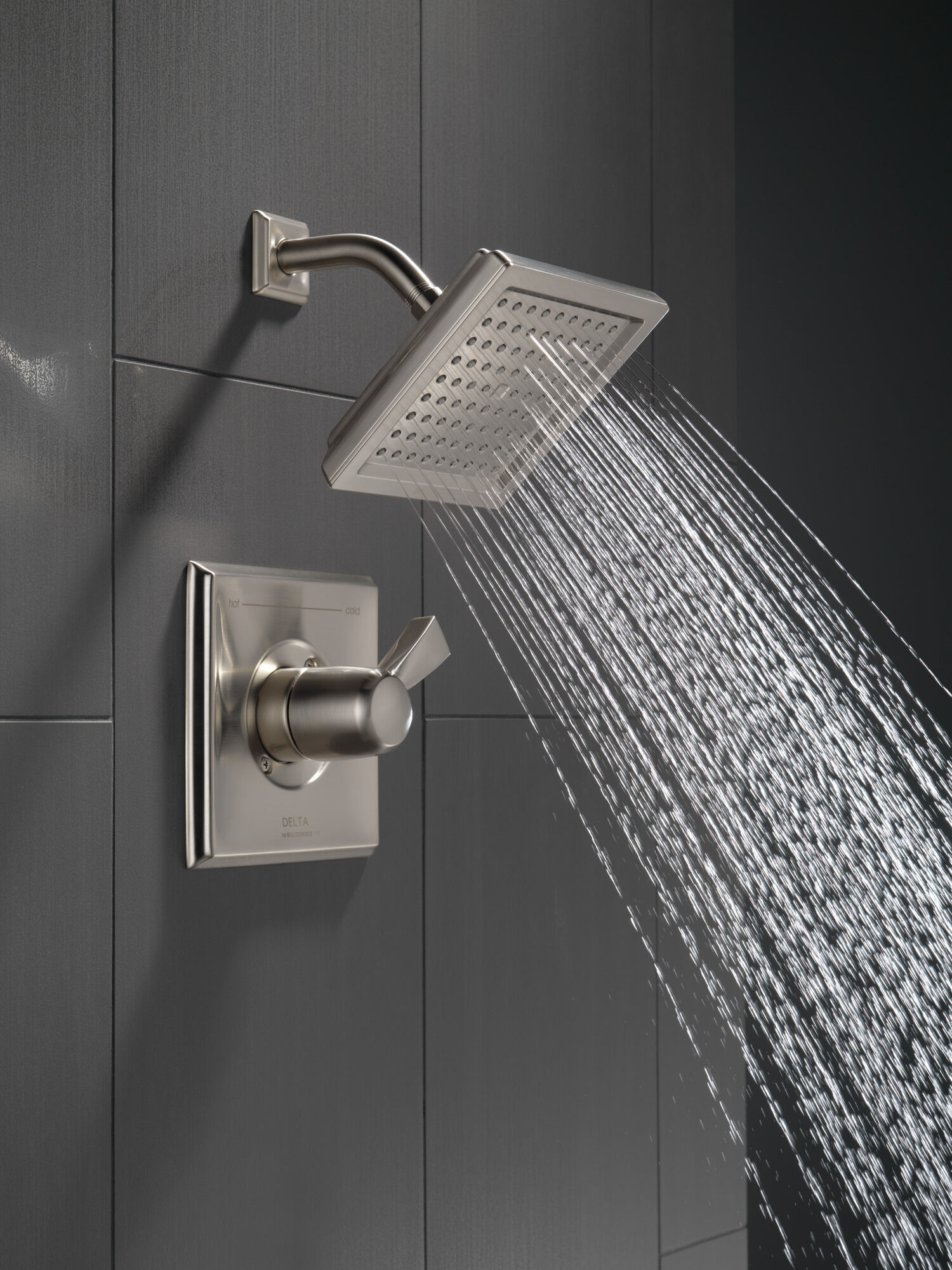 T14251-SS Облицовка для душа Monitor® серии 14 Delta Faucet Dryden Нержавеющая сталь  - Вид №6