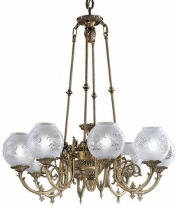 Possoni Illuminazione Люстра из сатинированного стекла  1166/8