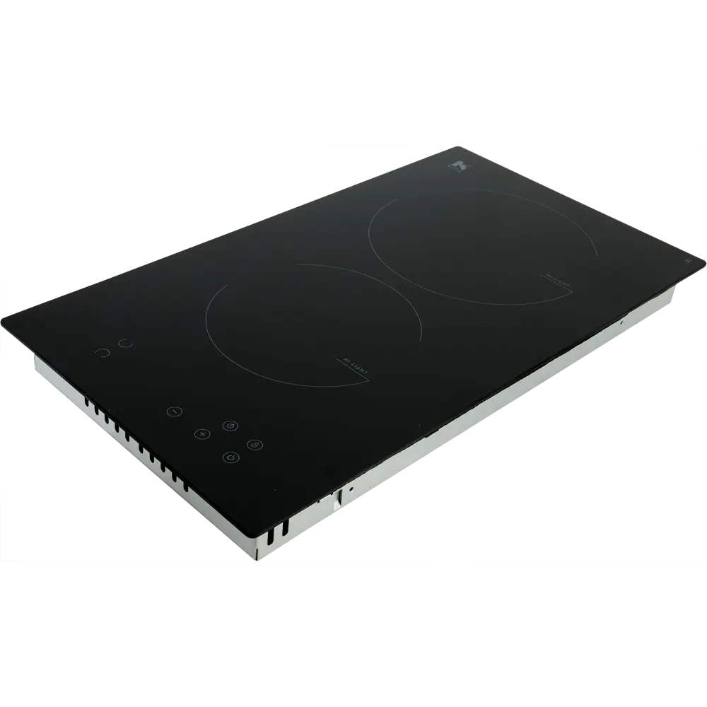 Электрическая варочная панель Kitll KHH 3001 40 см 2 конфорки цвет чёрный STLM-2159791 - Вид №3