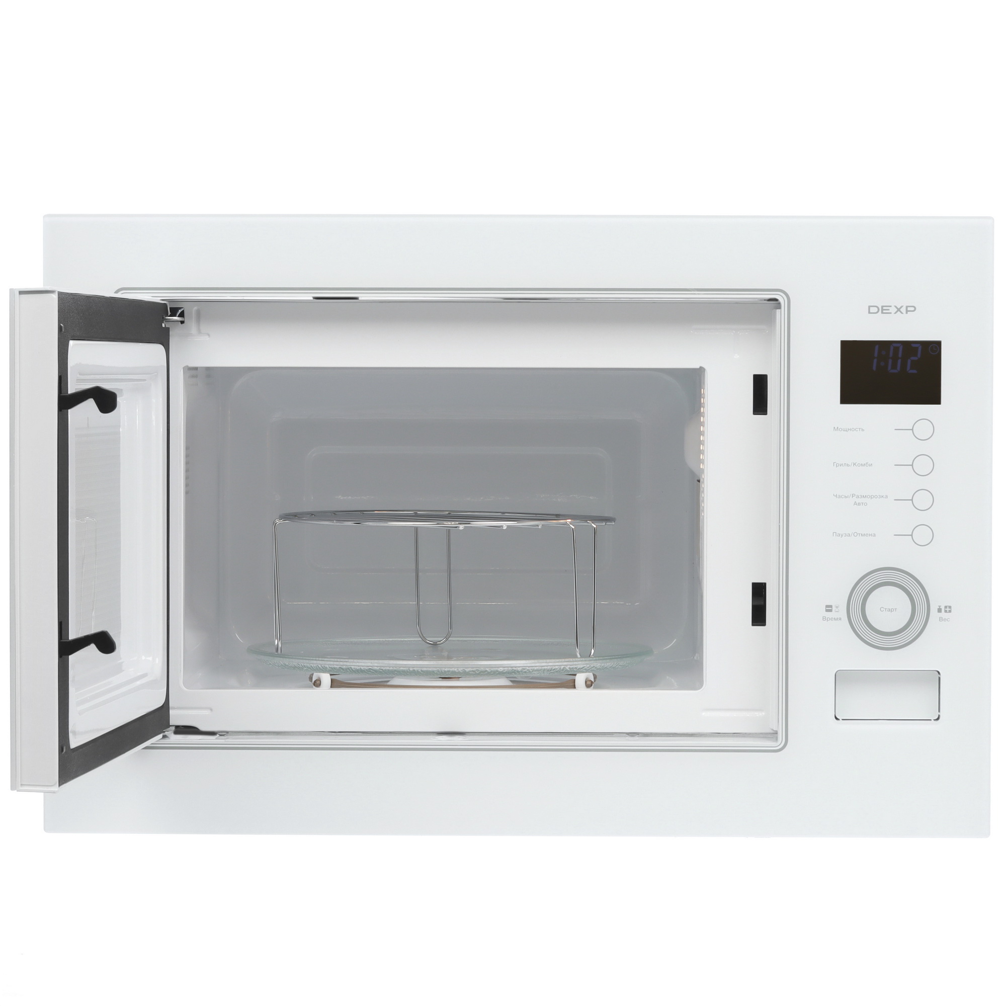 5445273 Встраиваемая микроволновая печь DEXP W601W белый STDN-0095070 - Вид №5