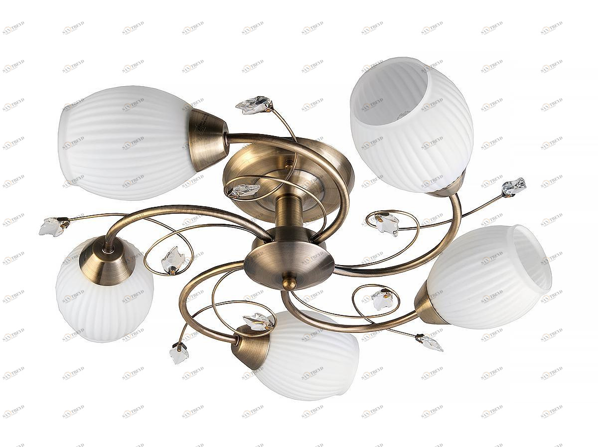 Потолочная люстра Toplight Katrina TL3590X-05AB TOPLIGHT KATRINA 183539 Белый 