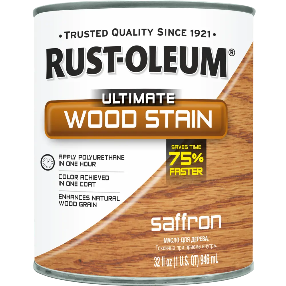 Масло тонирующее Ultimate цвет шафран 0.946 л 82482328 STLM-2000086 RUST-OLEUM  - Вид №1
