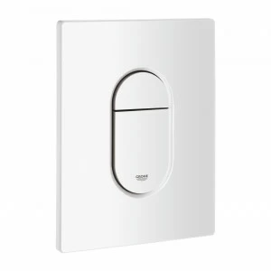 Панель смыва для унитаза GROHE Arena Cosmopolitan вертикальная (3 режима смыва), альпин-белый (38844SH0)