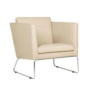 Кресло Clark, молочное