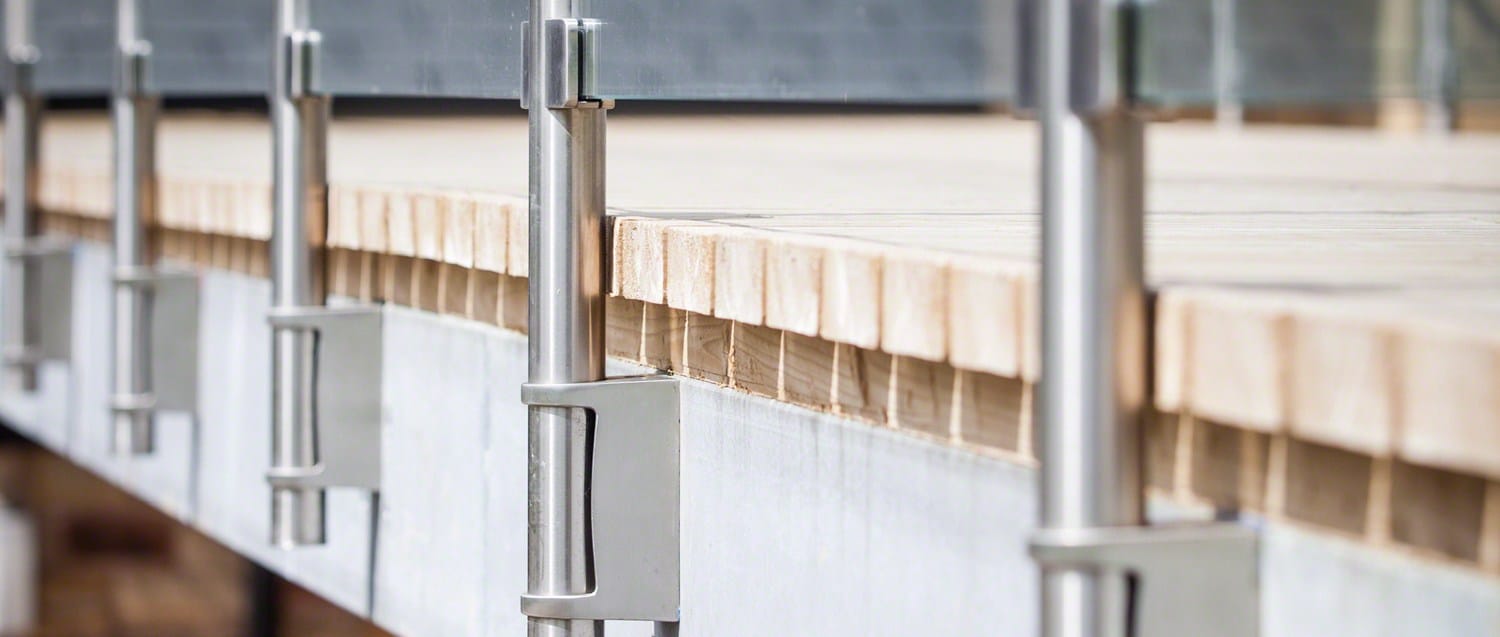 Перила из стали и стекла Q-RAILING ITALIA Q-line ® ARCH-00104705 - Вид №3