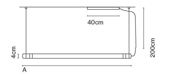 Поликарбонат светодиодный подвесной светильник Marset Неон-де-Лус ARCH-00069517 - Вид №5